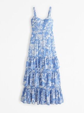 Abercrombie & Fitch | Dresses | The Af Julia Slip Halter Maxi Dress |  Poshmark